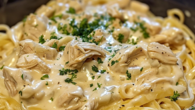 Crockpot Chicken Alfredo: Easy Creamy Pasta Recipe