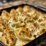 Chicken Alfredo Stuffed Shells: A Creamy Comfort Classic