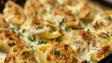 Chicken Alfredo Stuffed Shells: A Creamy Comfort Classic