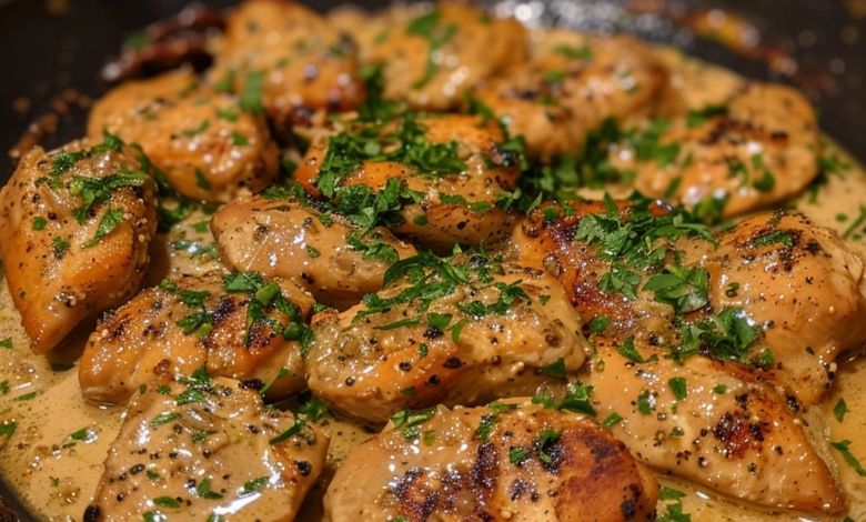 Creamy Garlic Butter Chicken Recipe for Dinner