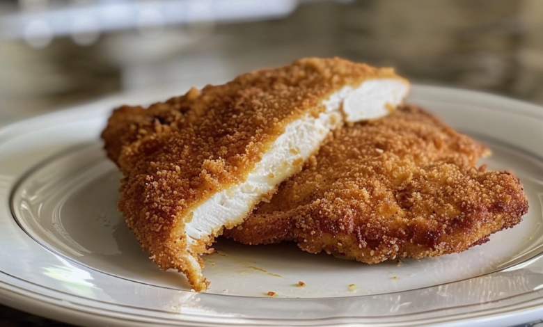 Breaded Air Fryer Chicken Breast Recipe