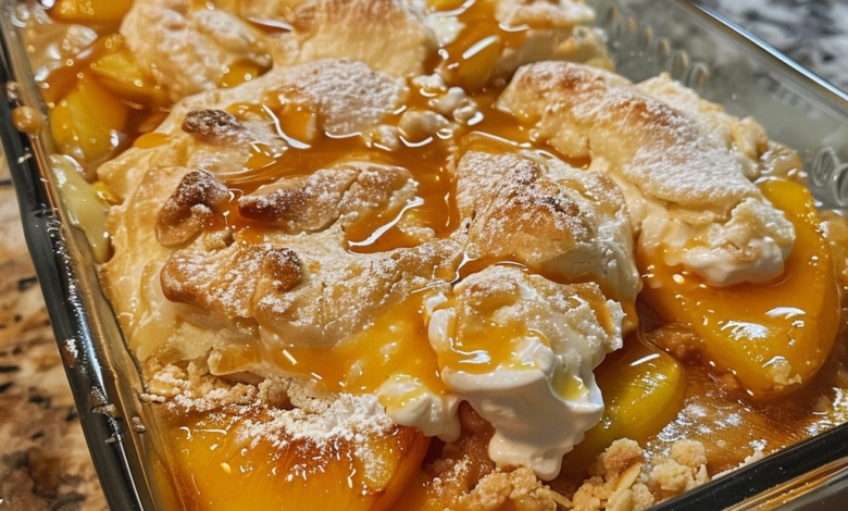 Old Fashioned Peach Cobbler Recipe