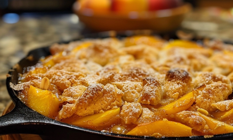 Cast Iron Peach Cobbler: A Classic Southern Dessert Recipe