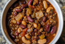 Three Bean Crockpot Chili: A Hearty Homemade Meal