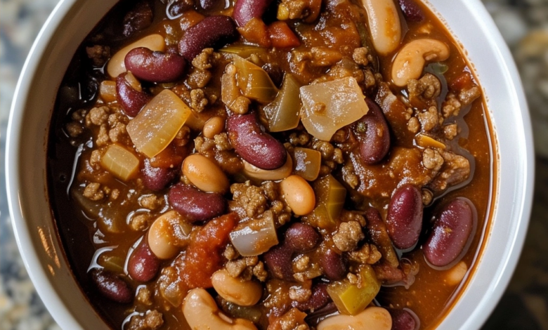 Three Bean Crockpot Chili: A Hearty Homemade Meal