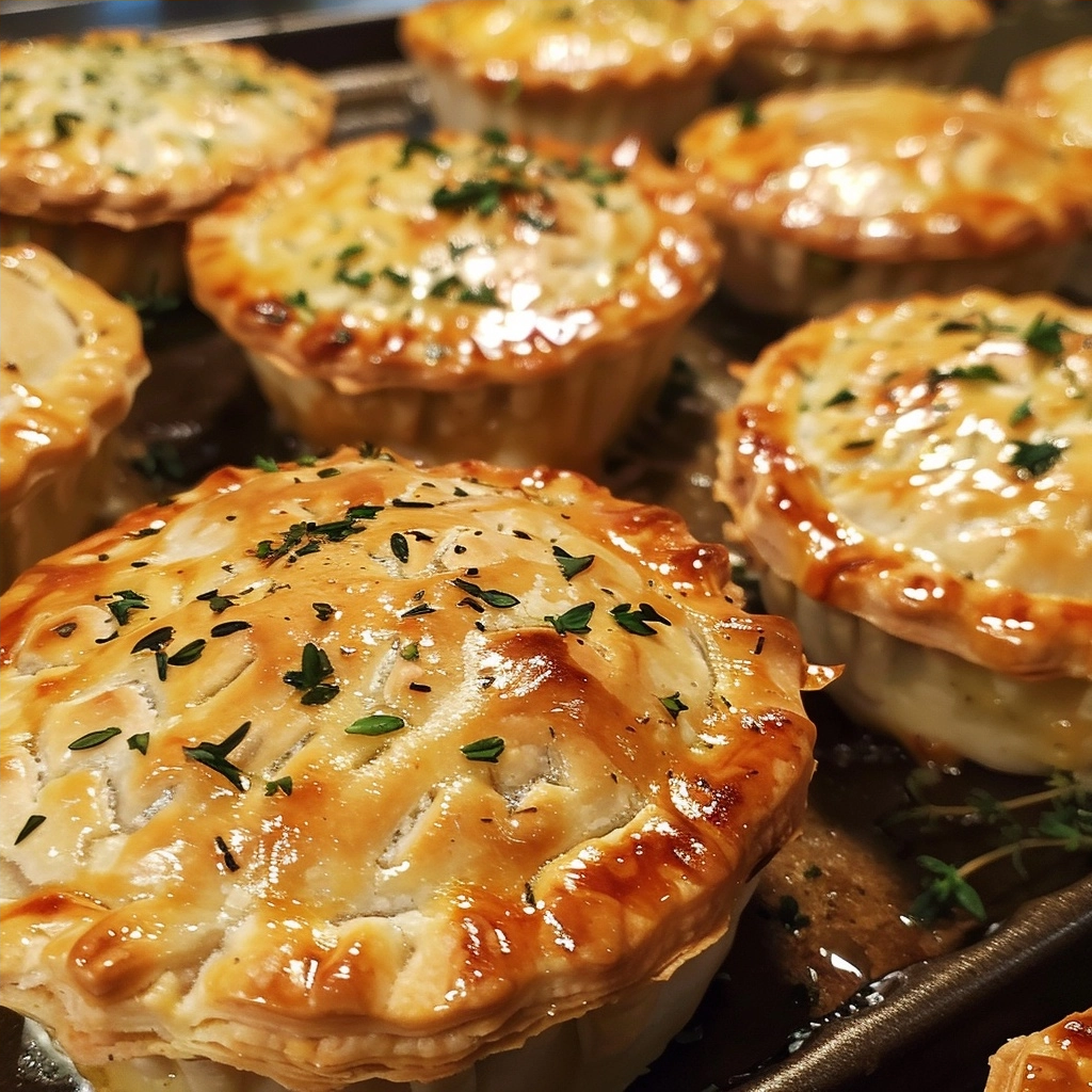 Mini Chicken Pot Pies: Easy Comfort Food Recipe