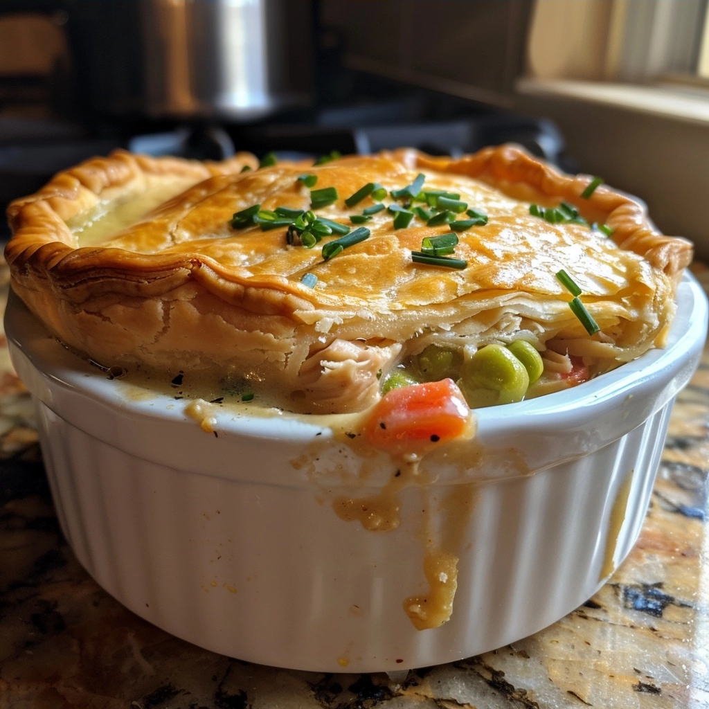 Chicken Pot Pie with Rotisserie Chicken Recipe