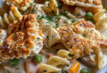 Chicken Pot Pie Pasta: A Savory Comfort Meal