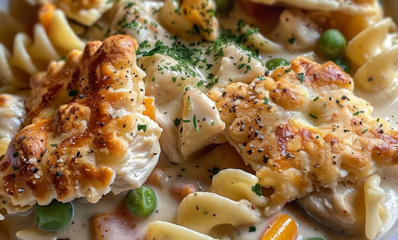 Chicken Pot Pie Pasta: A Savory Comfort Meal