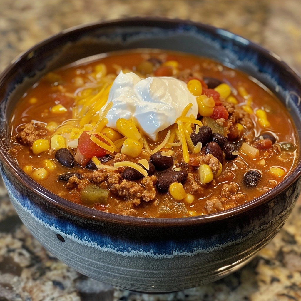 Classic Taco Soup Recipe for Easy Family Dinners