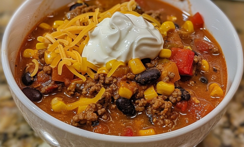 High Protein Taco Soup: A Hearty and Healthy Recipe