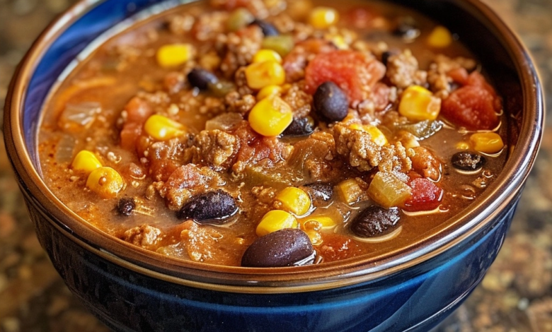 Slow Cooker Taco Soup: A Hearty Weeknight Staple