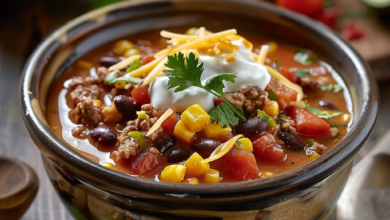 Creamy Taco Soup Recipe for Comforting Weeknight Meals