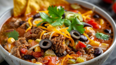 Beef Taco Soup Recipe for Easy Family Dinners