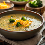 Slow Cooker Broccoli Cheddar Soup Recipe