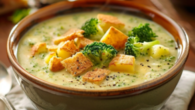 Broccoli Cheddar Potato Soup for Cozy Evenings