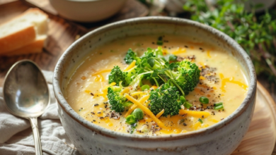 Loaded Broccoli Cheddar Soup Recipe
