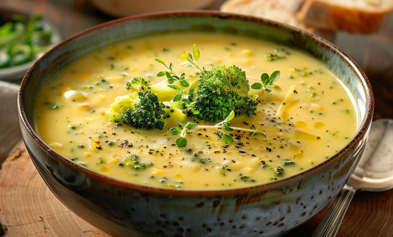 Broccoli Cheese Soup: A Creamy Homemade Classic