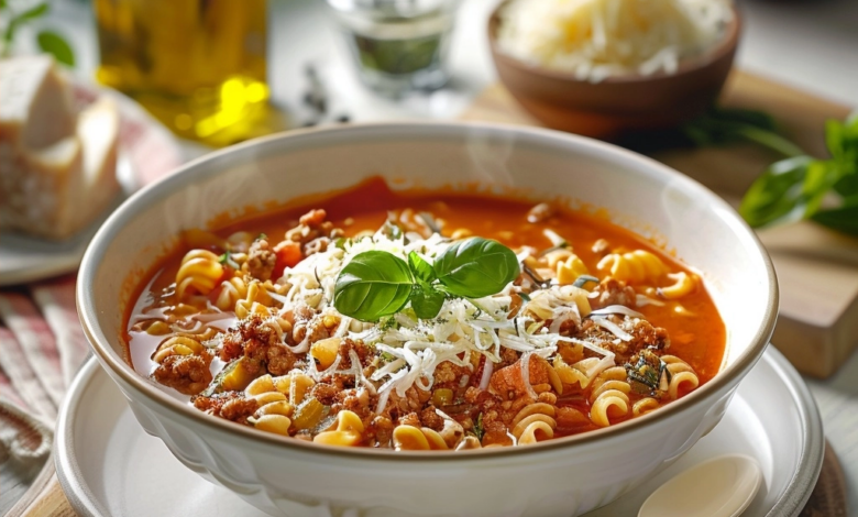 Classic Lasagna Soup: A Hearty One-Pot Meal