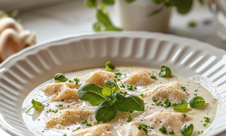 White Lasagna Soup for Easy Comfort Food