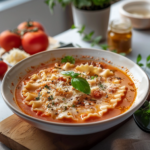 High Protein Lasagna Soup for Easy Meal Prep