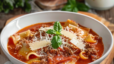 Gluten Free Lasagna Soup Recipe for Weeknight Dinners