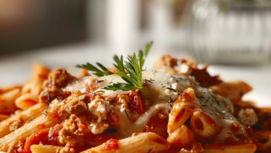 Baked Ziti with Ricotta for an Easy Dinner