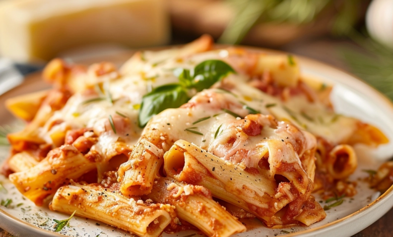 Five Cheese Baked Ziti: The Ultimate Comfort Meal
