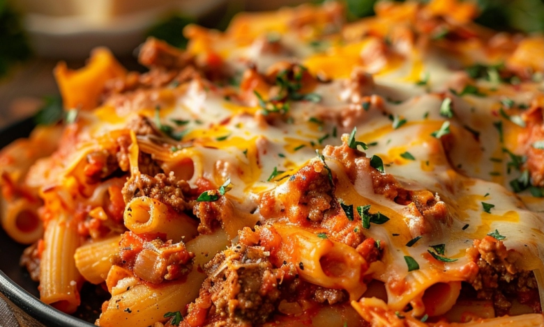 Meat Lovers Baked Ziti Recipe