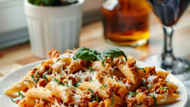 Baked Ziti for Two: A Perfectly Portion-Controlled Italian Dinner