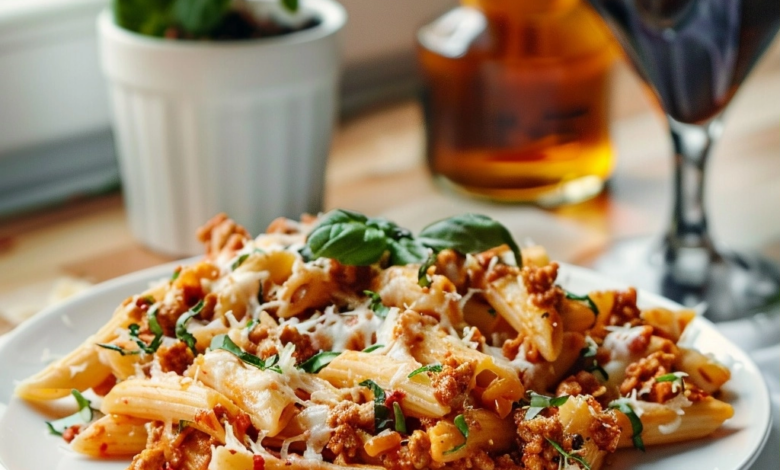 Baked Ziti for Two: A Perfectly Portion-Controlled Italian Dinner