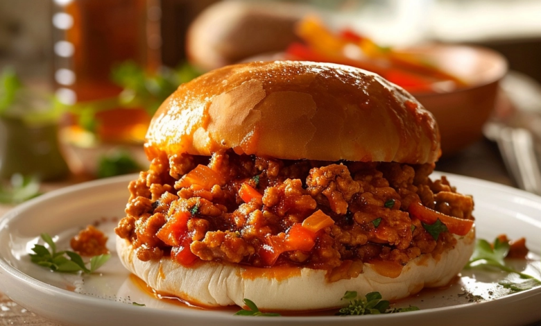 Ground Chicken Sloppy Joes: A Quick Healthy Meal