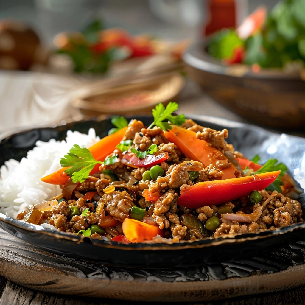 Ground Chicken Stir Fry: A Quick Weeknight Dinner