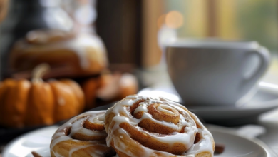 Pumpkin Spice Cinnamon Rolls for Fall Baking