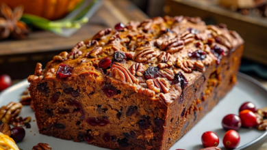 Cranberry Pecan Pumpkin Bread Recipe