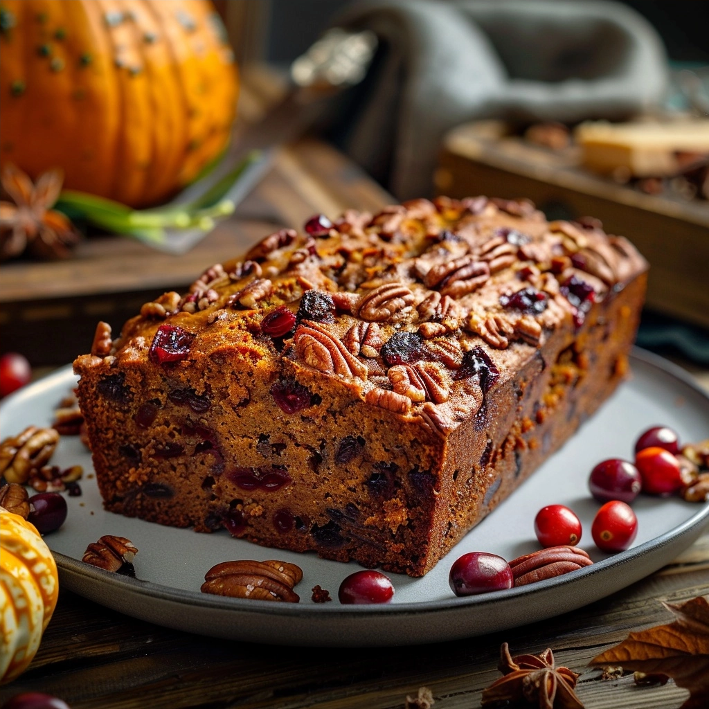 Cranberry Pecan Pumpkin Bread Recipe