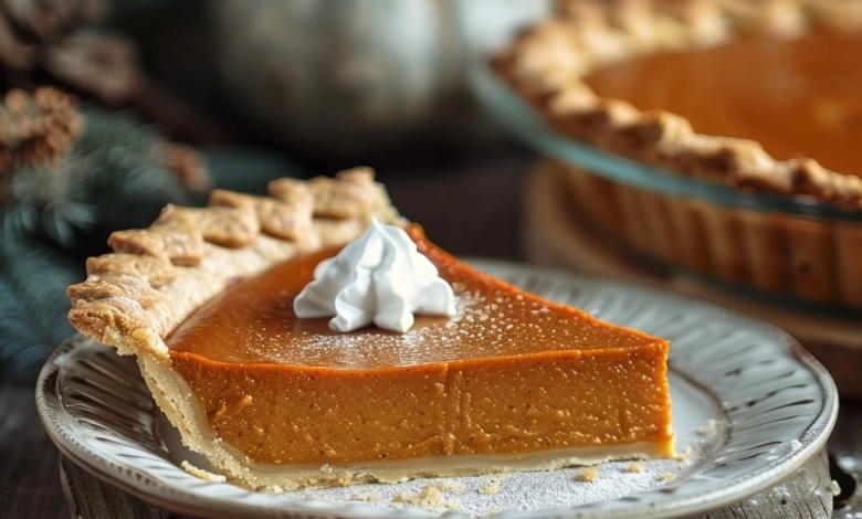 Homemade Pumpkin Pie Recipe