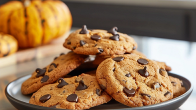 Brown Butter Pumpkin Chocolate Chip Cookies