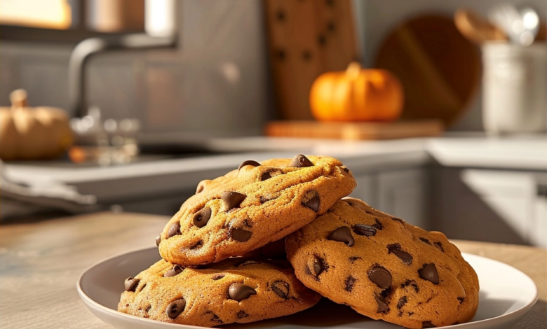 Pumpkin Chocolate Chip Breakfast Cookies Made Easy