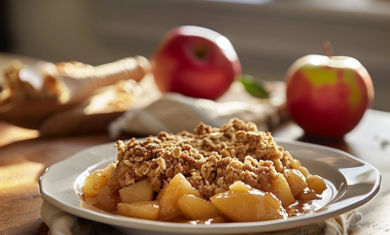 Old-Fashioned Apple Crisp Recipe for Beginners