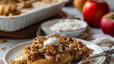 Apple Crisp with Oatmeal: A Classic Comfort Dessert