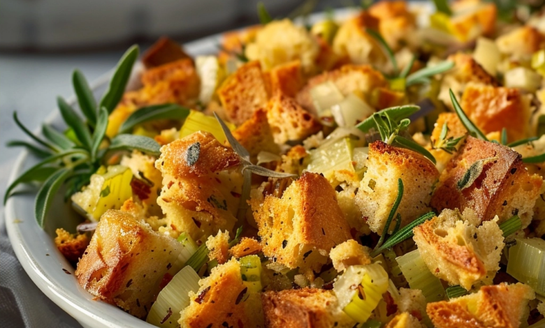 Easy Make-Ahead Thanksgiving Stuffing Recipe