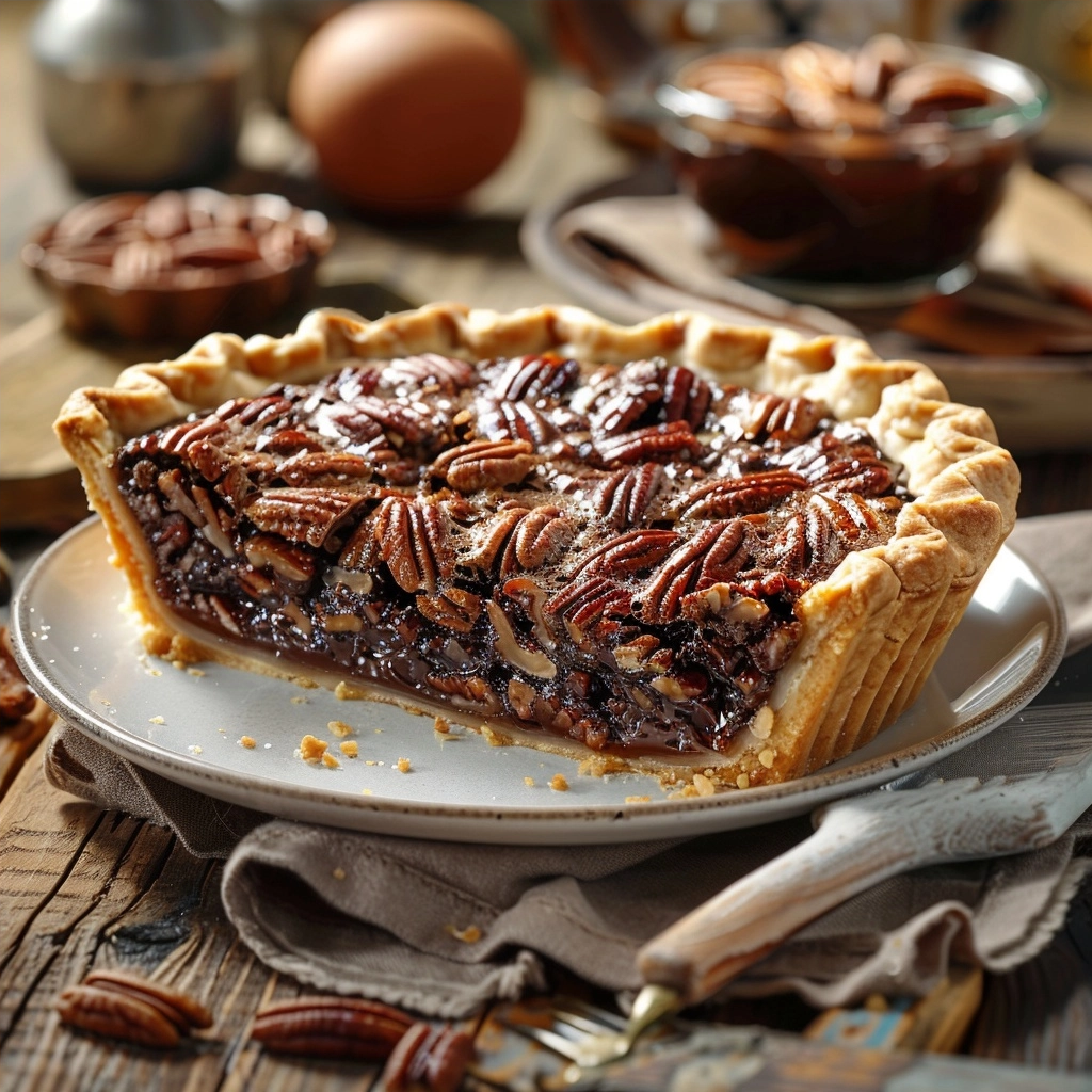 Chocolate Pecan Pie Recipe: Rich and Gooey Dessert