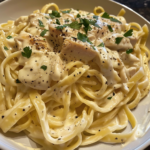 Creamy Chicken Fettuccine Alfredo