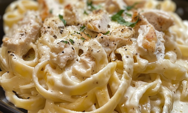Easy Chicken Alfredo Pasta: Creamy, Flavorful, Quick