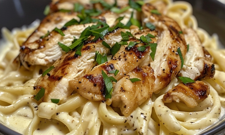 Homemade Chicken Alfredo Sauce
