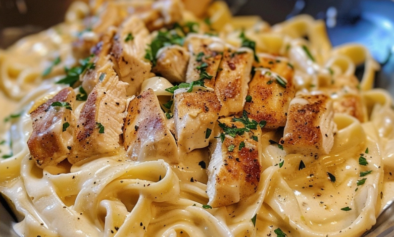 Best Creamy Chicken Alfredo