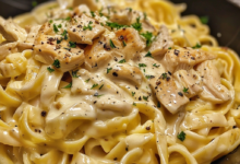 Comfort Food Chicken Alfredo Pasta