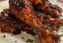 Two Ingredient Crispy Oven Baked BBQ Chicken