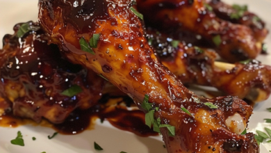 Two Ingredient Crispy Oven Baked BBQ Chicken